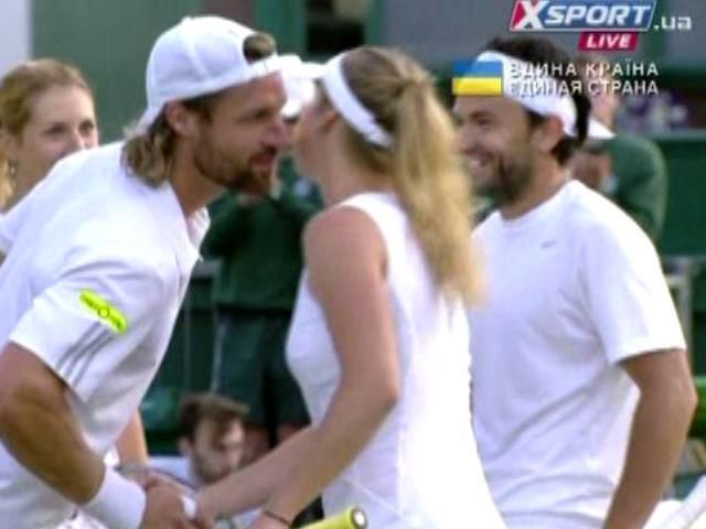 Теніс. Wimbledon. Еліна Світоліна пробилася до другого кола у міксті