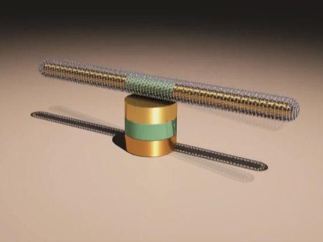 Винайдений мотор розміром 1 мкм, який може розвивати до 18000 об/хв Винайдений мотор розміром 1 мкм, який може розвивати до 18000 об/хв