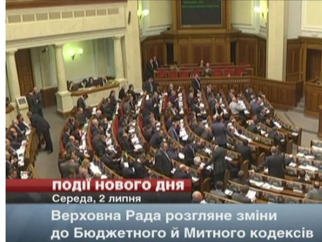 ВР рассмотрит изменения в таможенный тариф, Путин посетит Минск, – события на сегодня ВР рассмотрит изменения в таможенный тариф, Путин посетит Минск, – события на сегодня