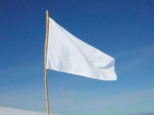 Террористы под белым флагом напали на военных, - пресс-центр АТО Террористы под белым флагом напали на военных, - пресс-центр АТО