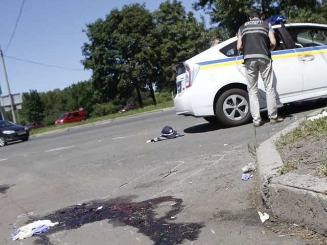 Появилось видео жестокого расстрела патруля ГАИ в Донецке