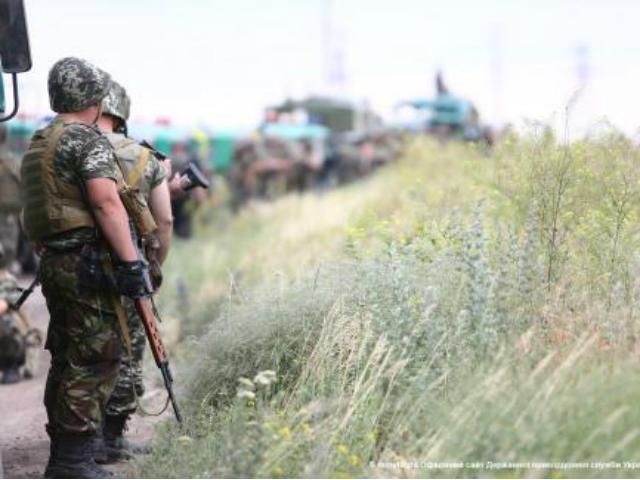 В Луганской области боевики обстреляли из минометов пограничников. Пострадавших нет