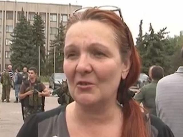 Очень рада, что пришли наши войска, — жительница Славянска