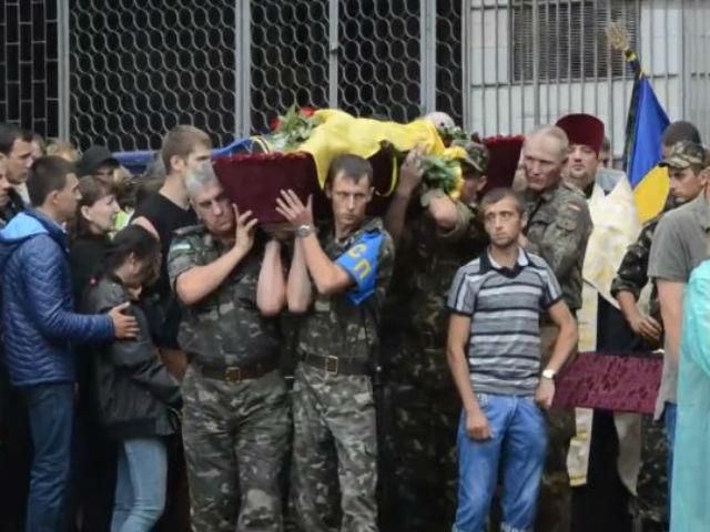 В Запорожье похоронили солдата, погибшего в бою под Новоалексеевкой