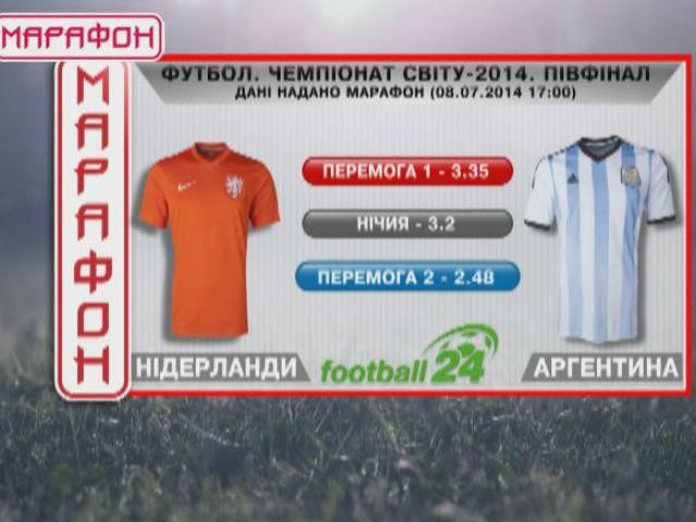 Матч дня: Нідерланди проти Аргентини Матч дня: Нідерланди проти Аргентини