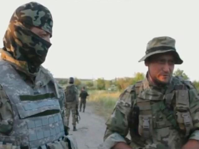 Ярош и Семенченко познакомились в зоне АТО (Видео)