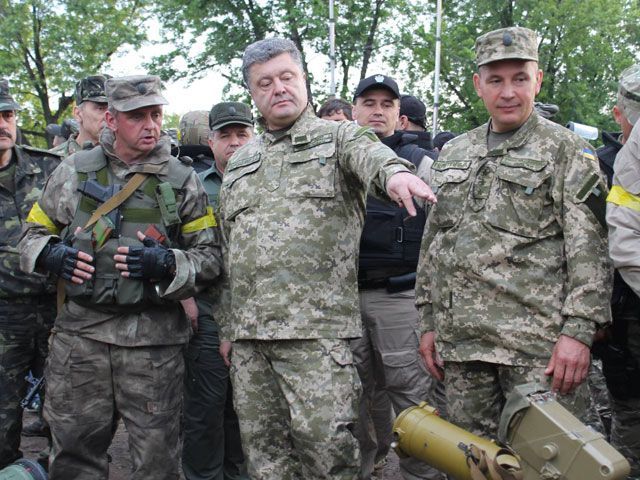 Боевики планировали теракт во время приезда Порошенко в Славянск