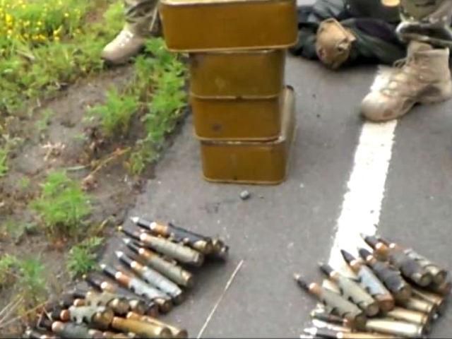 Бойцы АТО нашли целый арсенал оружия террористов (Видео) 