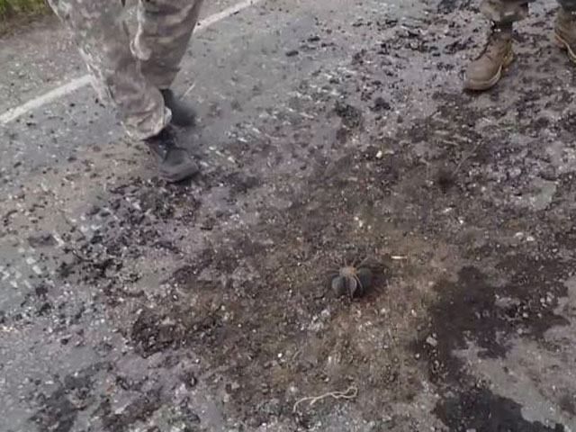 Терористи проводять мінування доріг у зоні АТО Терористи проводять мінування доріг у зоні АТО