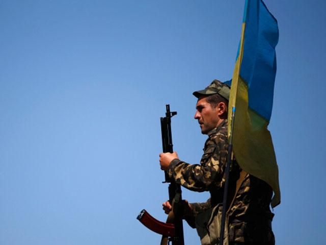 Над Северском поднят украинский флаг