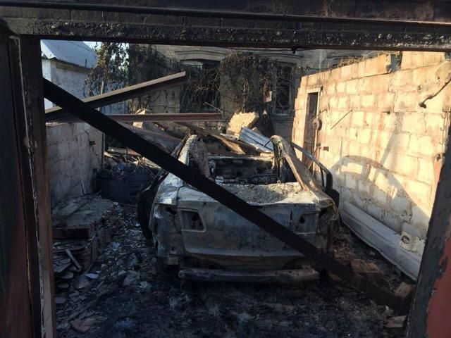 Донецк после обстрела (Фото) Донецк после обстрела (Фото)