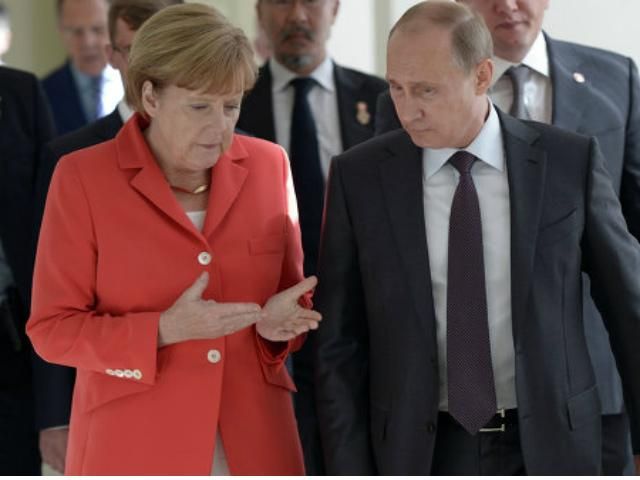 Меркель після зустрічі з Путіним виступила за переговори Києва з терористами