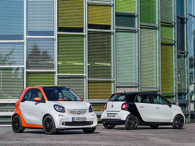 Концерн Daimler представив нові сітікари Smart ForTwo і Smart ForFour Концерн Daimler представив нові сітікари Smart ForTwo і Smart ForFour
