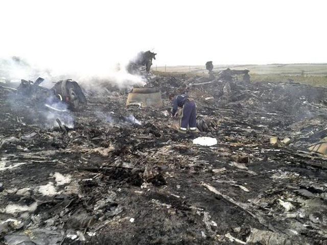 Фотообзор с места авиакатастрофы малайзийского самолета (Фото)