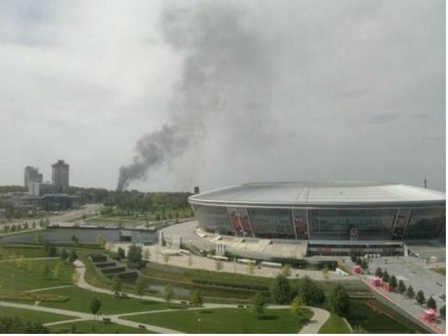 В Донецке слышны взрывы В Донецке слышны взрывы