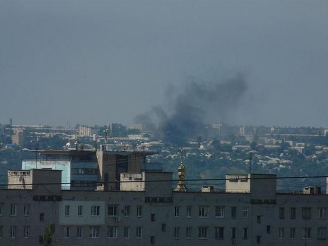 В Лисичанске — бои (Фото)