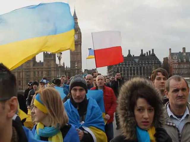 Лондонський Євромайдан продовжує активно діяти (Відео)