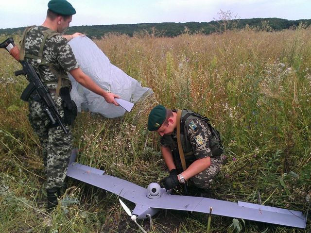 В Харьковской области вблизи границы с РФ обнаружен беспилотный летательный аппарат (Фото.Карта)