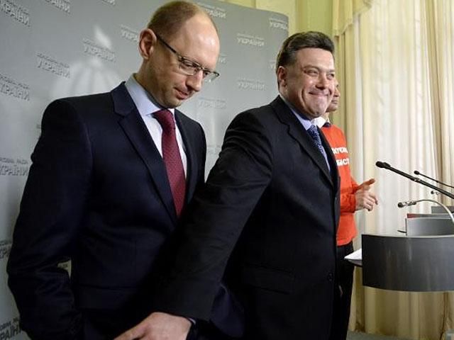 "Свобода" не буде голосувати за відставку Яценюка, — Тягнибок "Свобода" не буде голосувати за відставку Яценюка, — Тягнибок