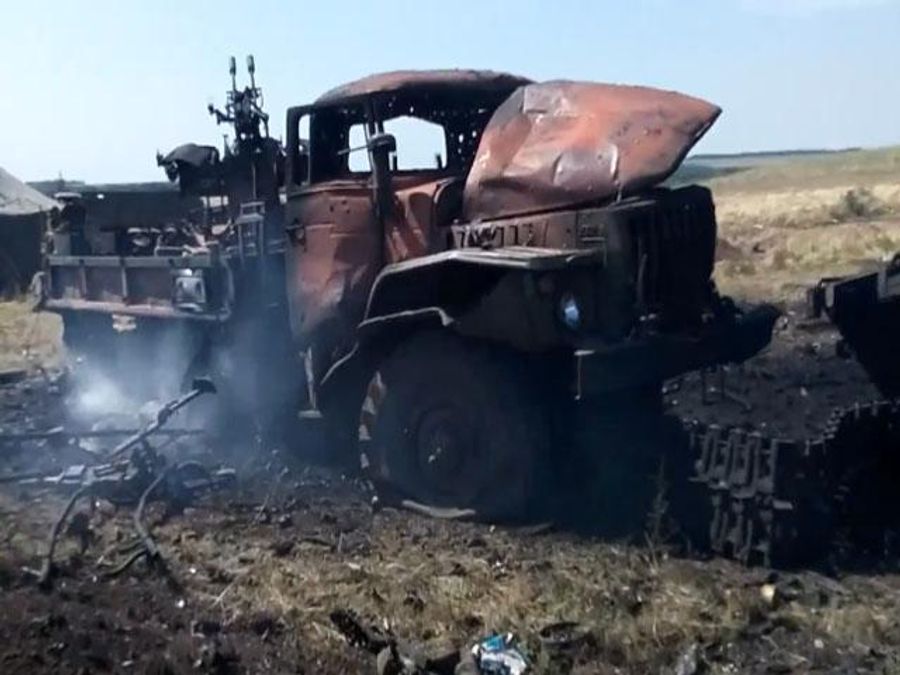 72-ю бригаду ВСУ российские войска обстреляли "Градом" (Видео) 72-ю бригаду ВСУ российские войска обстреляли "Градом" (Видео)