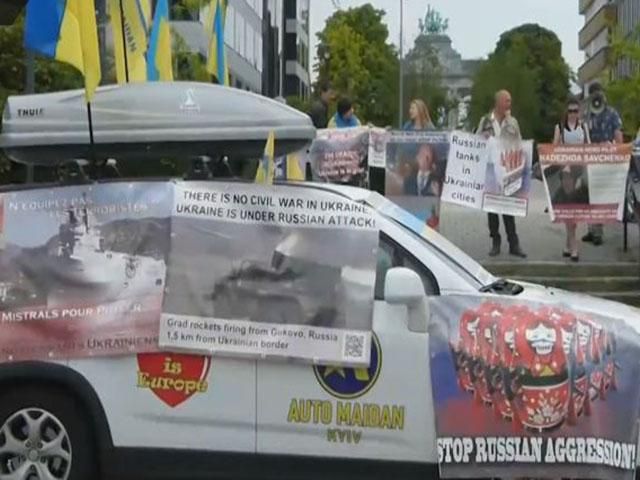 Автомайдан відвідав Бельгію, аби розповісти правду про АТО (Відео)