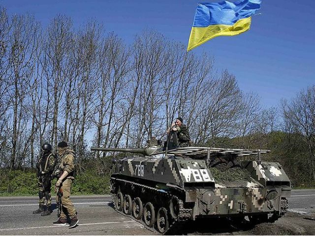 Силы АТО уничтожили засаду террористов в Луганской области
