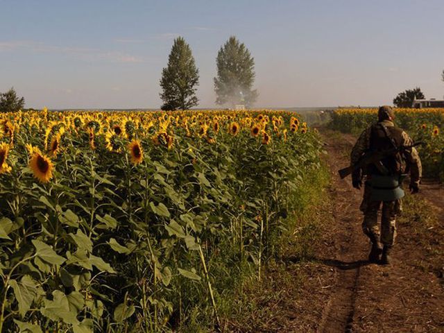 Батальон "Кривбасс" уничтожил террориста-смертника (Фото)