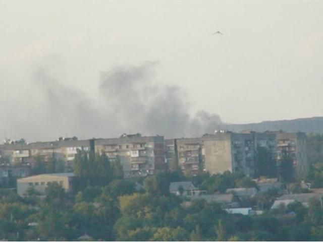 У Горлівці обстріляли житлові райони У Горлівці обстріляли житлові райони