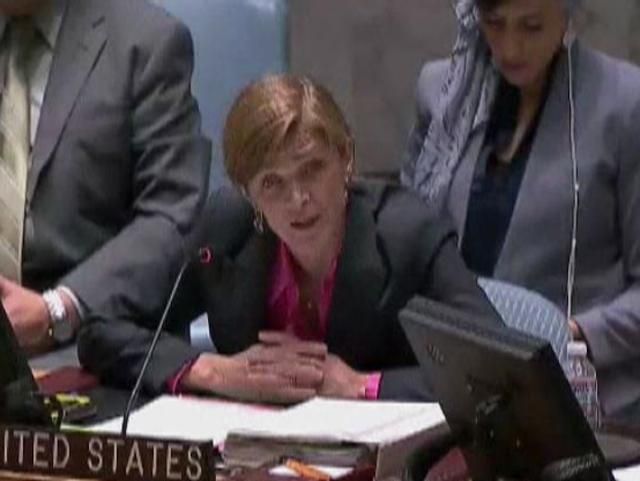 Немає обґрунтування, аби Росія вимагала надати гуманітарну допомогу, — Пауер Немає обґрунтування, аби Росія вимагала надати гуманітарну допомогу, — Пауер