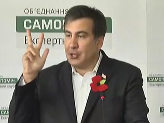В российского президента принцип — чтобы его боялись, — Саакашвили
