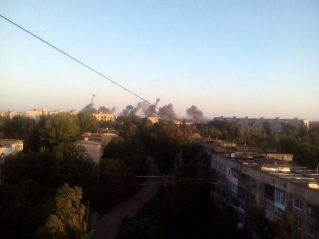 Красний Луч без світла і води Красний Луч без світла і води