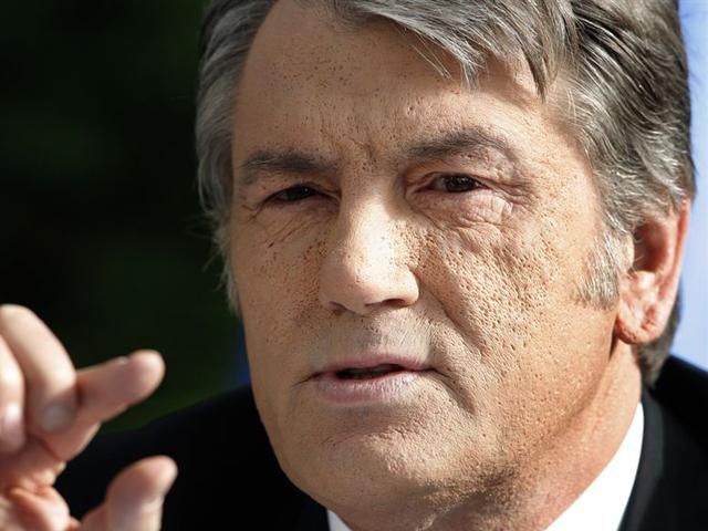 Террористы сделали Ющенко рекламным лицом "Новороссии" (Видео)