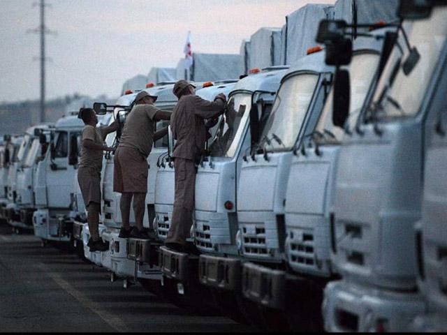 Червоний хрест не має точної інформації про вміст "гуманітарного конвою" з РФ Червоний хрест не має точної інформації про вміст "гуманітарного конвою" з РФ