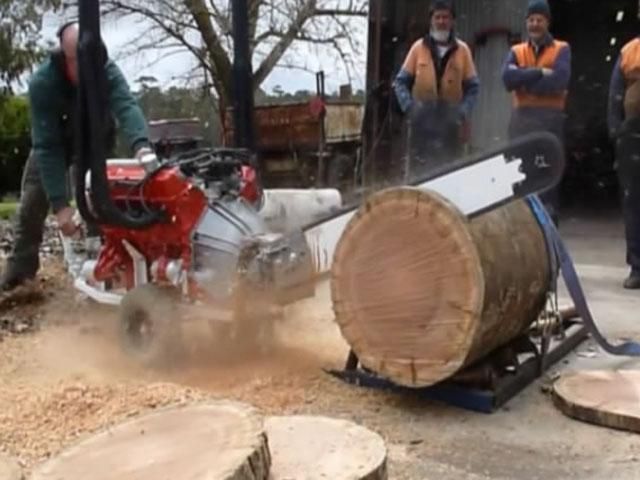 Австралійці створили найпотужнішу бензопилу Австралійці створили найпотужнішу бензопилу