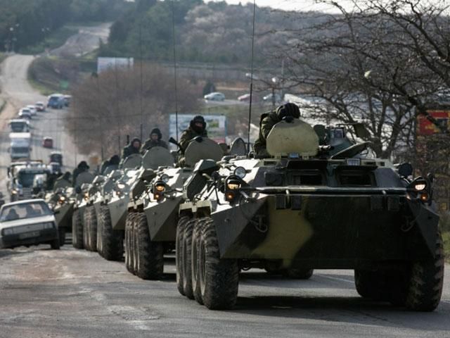 В Украину из России зашло около 140 единиц военной техники