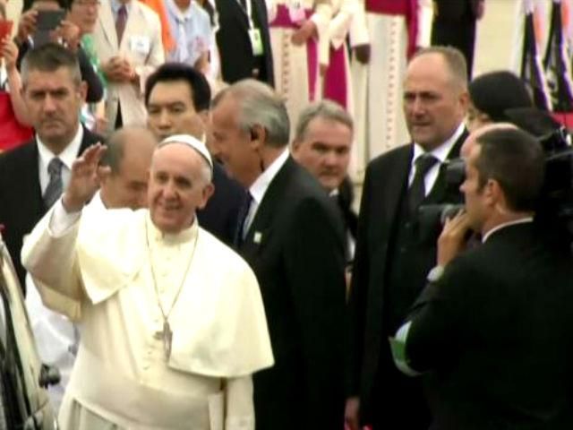 Папа Римський вперше за 25 років відвідав Південну Корею Папа Римський вперше за 25 років відвідав Південну Корею