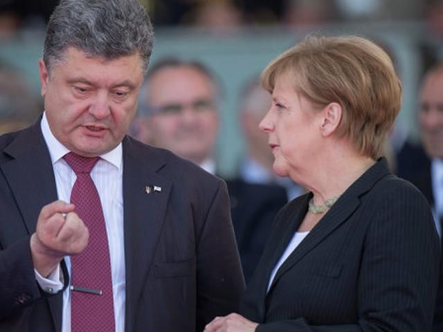 Порошенко снова поговорил с Меркель о Донбассе - 14 августа 2014 - Телеканал новин 24