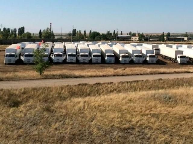 16 КамАЗів з “допомогою” з РФ прибули до українського кордону, — ДФС України 16 КамАЗів з “допомогою” з РФ прибули до українського кордону, — ДФС України