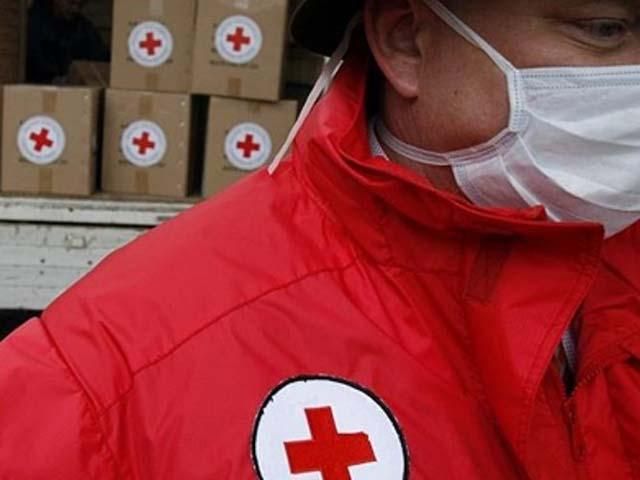 Червоний Хрест роздав в зоні АТО 100 тонн української гуманітарної допомоги Червоний Хрест роздав в зоні АТО 100 тонн української гуманітарної допомоги