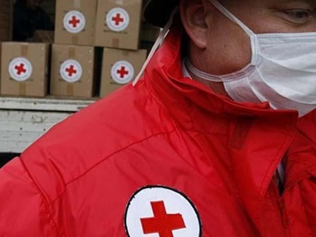Красный Крест раздал в зоне АТО 100 тонн украинской гуманитарной помощи