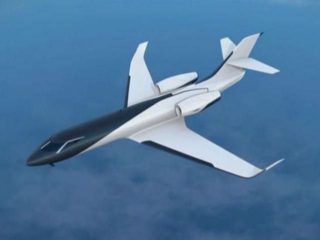 У бізнес-джеті IXION від Technicon Design гнучкі дисплеї заміняють вікна У бізнес-джеті IXION від Technicon Design гнучкі дисплеї заміняють вікна