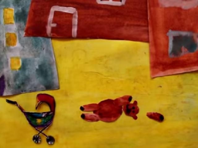 Російське ТБ розповідає дітям, буцімто українська армія бомбить Донбас (Відео) Російське ТБ розповідає дітям, буцімто українська армія бомбить Донбас (Відео)