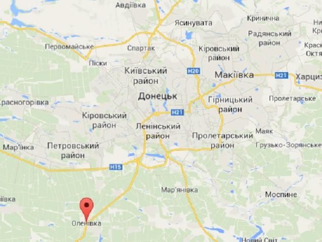Терористи "Градами" обстріляли донецьку Оленівку