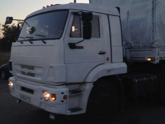 "Гуманитарная помощь" РФ пересекает российскую границу, — журналист (Фото) "Гуманитарная помощь" РФ пересекает российскую границу, — журналист (Фото)