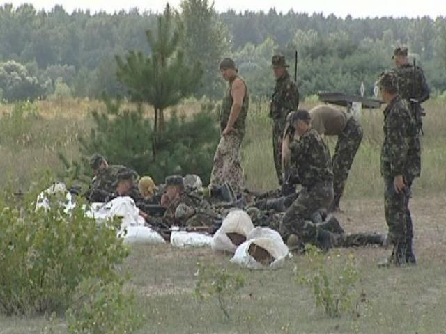 Харківщина готує військових до відправки в зону АТО