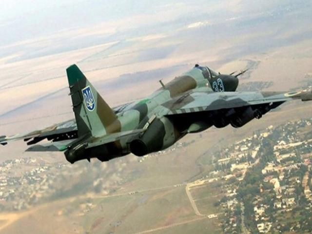 На Луганщині збили український Су-25, доля пілота невідома, — РНБО