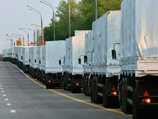В Украину уже отправлены 68 грузовиков с "гуманитаркой", — таможня РФ