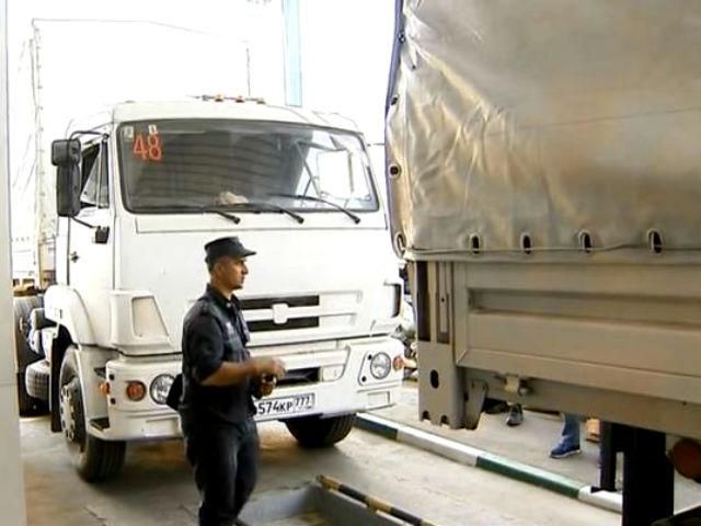 "Гуманітарний конвой" повертається до Росії (Відео)