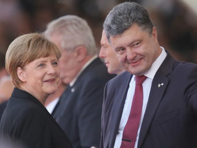 Порошенко і Меркель вірять, що переговори у Мінську посприяють миру на Донбасі
