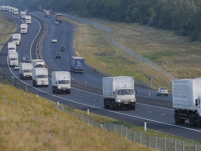 В ОБСЕ подтвердили выезд российской "гуманитарки" с Украины В ОБСЕ подтвердили выезд российской "гуманитарки" с Украины